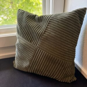 Olive Green Throw Pillow Covers – 18×18