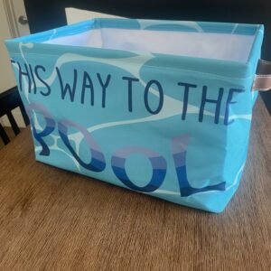 Waterproof Pool Towel Bin