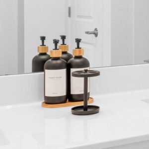 Matte Black Toothbrush Holder